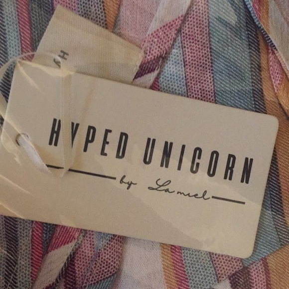 Colorful stripe spring dress - small - Picture 7 of 7